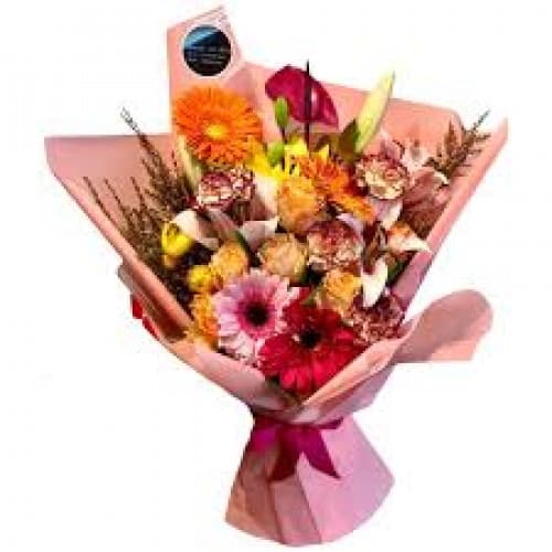 Delightful Flowers Vase